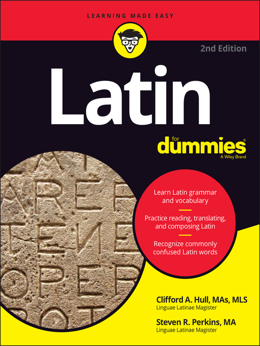 Title details for Latin For Dummies by Clifford A. Hull - Available